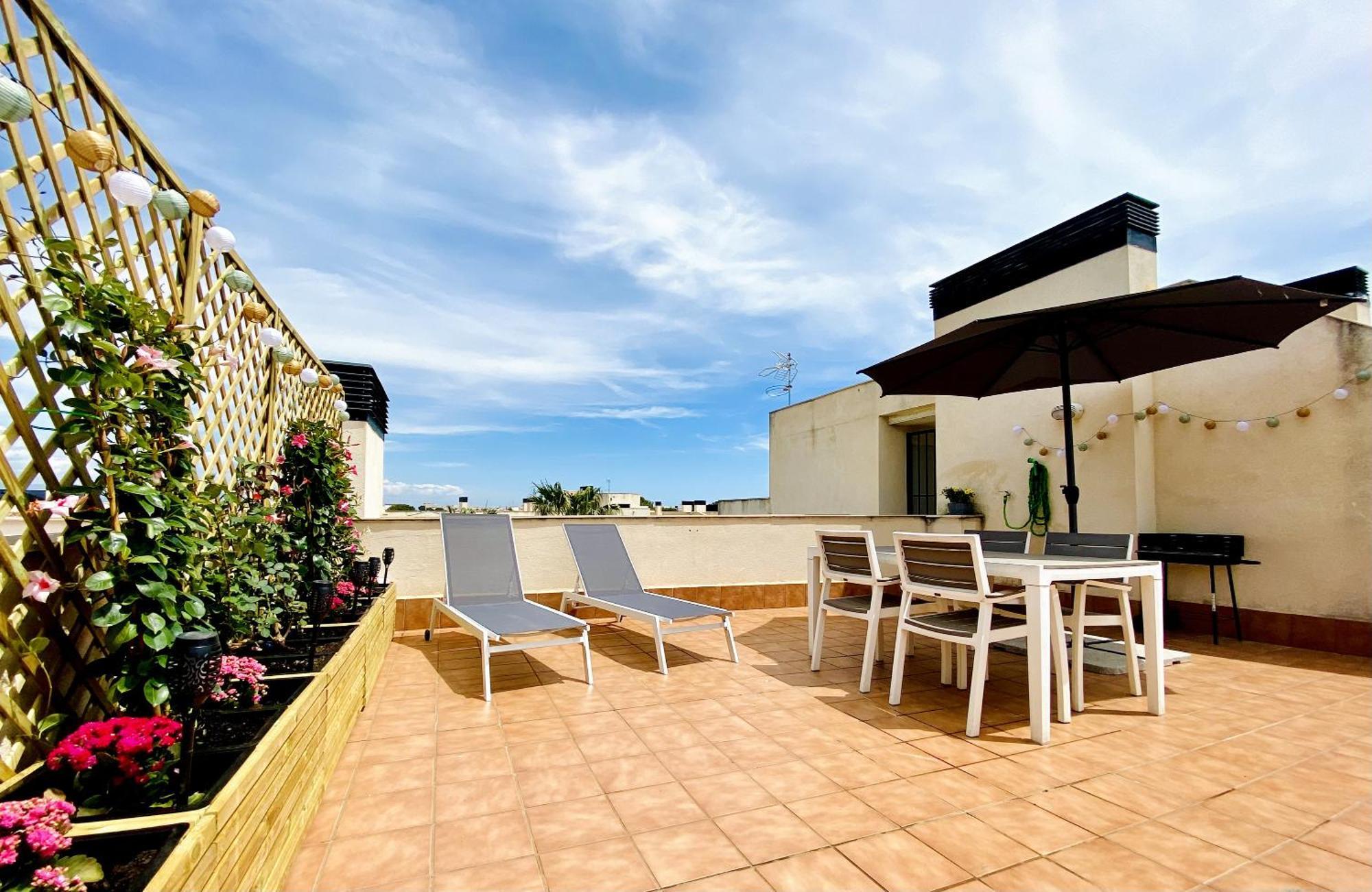 Atico Solarium La Cala Apartman Miami Playa Kültér fotó